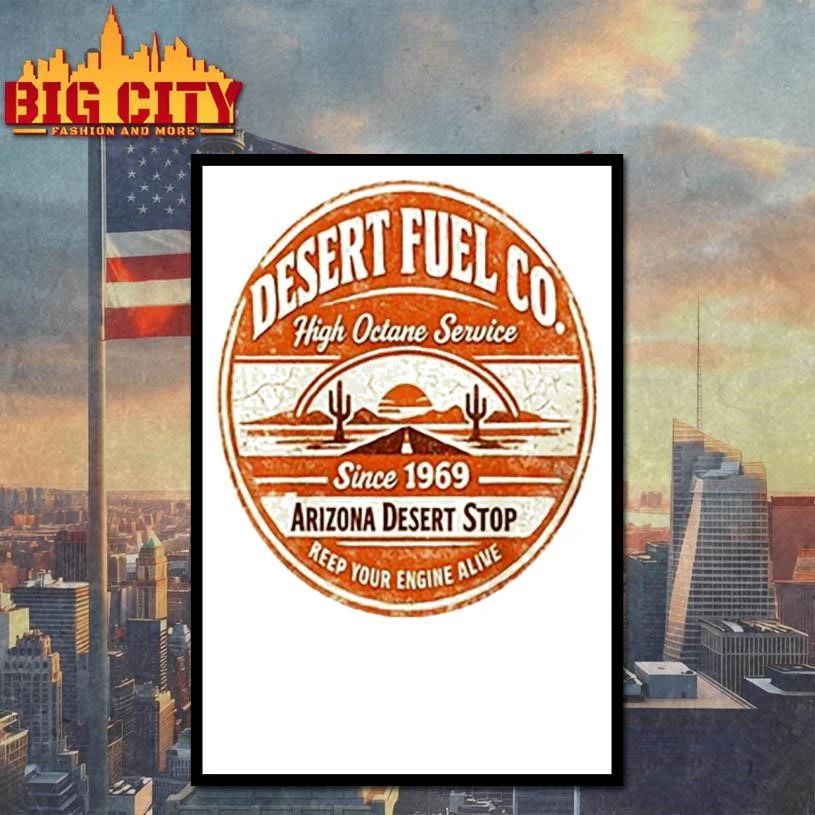 Desert fuel co arizona vintage 1969 vintage shirt