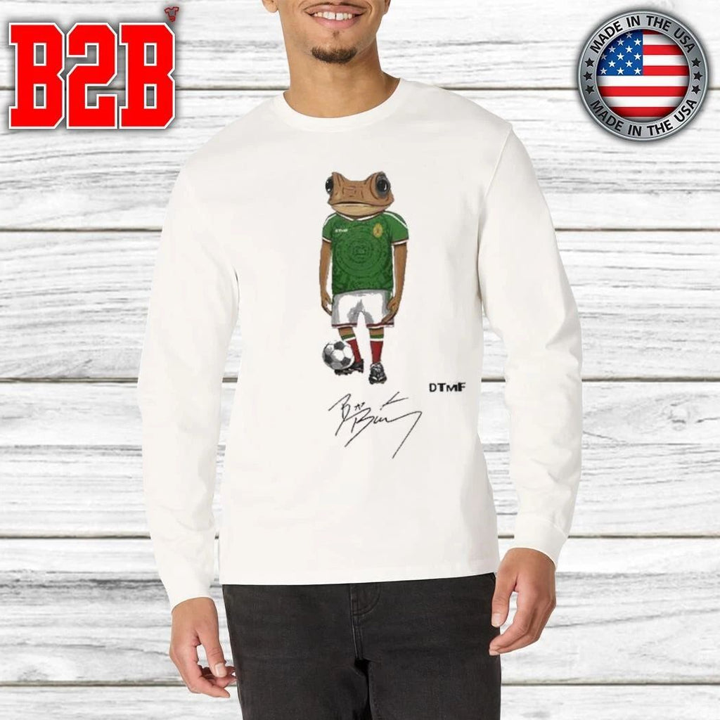 Bad Bunny Debi Tirar Mas Fotos World Tour 2026 Concho Futbol Shirt
