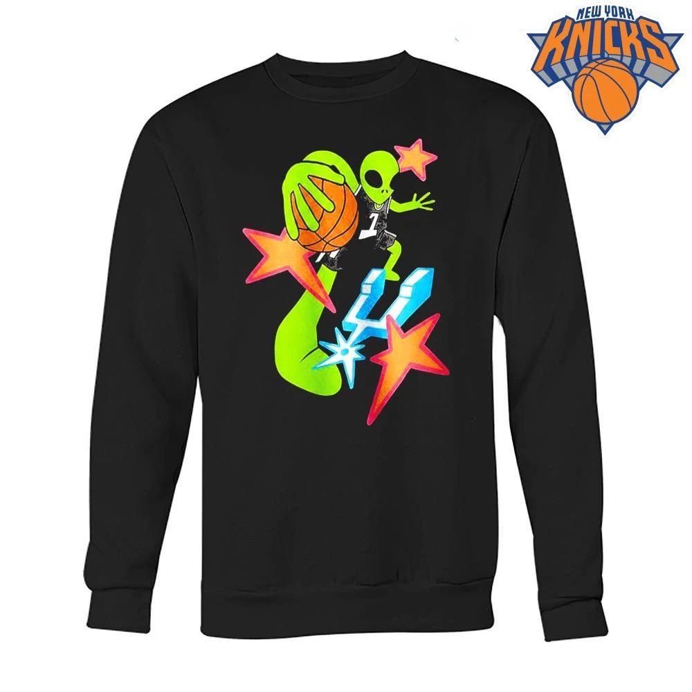 2026 Spurs Conference Finals Wemby Alien Shirt