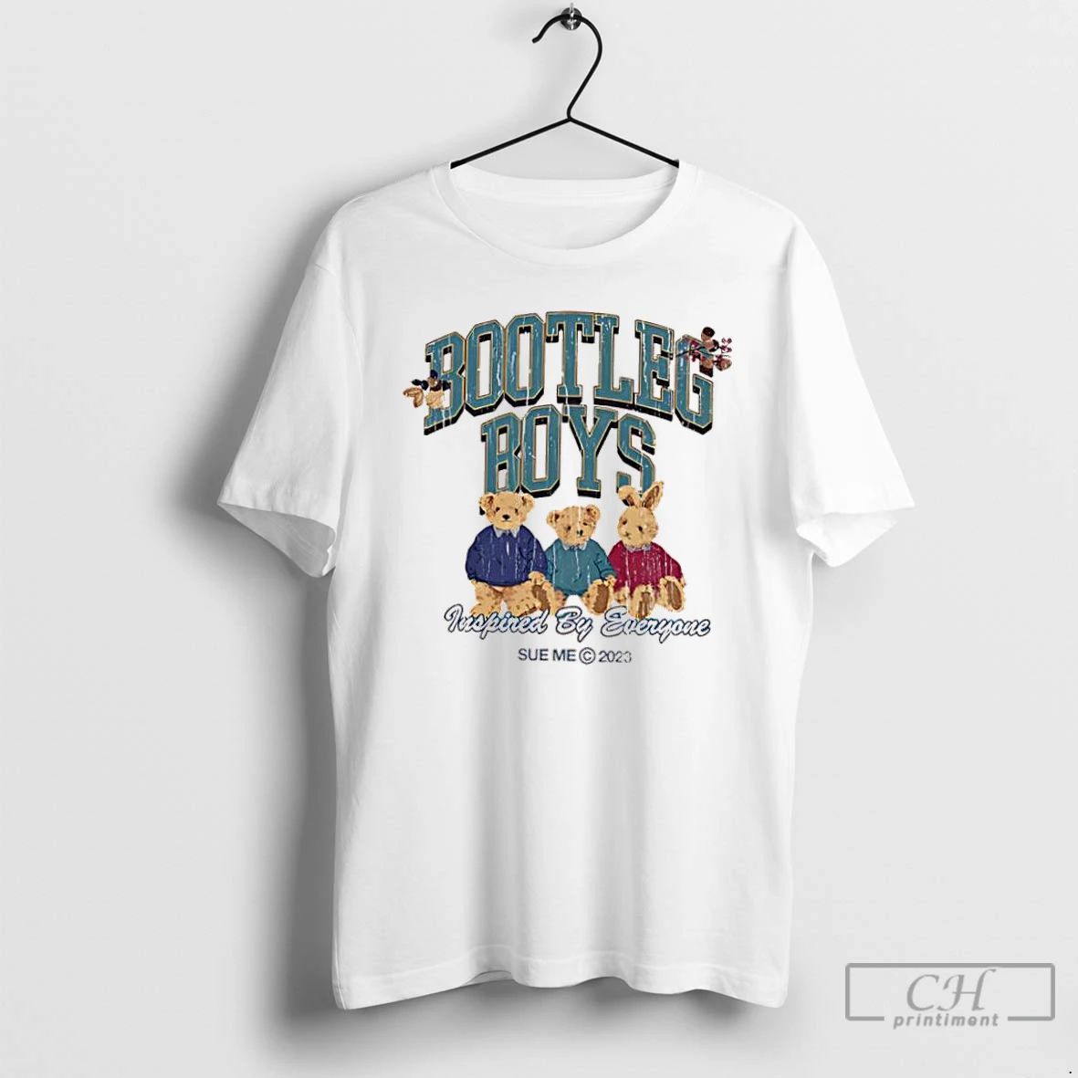 Classic Bootleg Boys Inspired By Everyone Teddy Bears T Shirts
