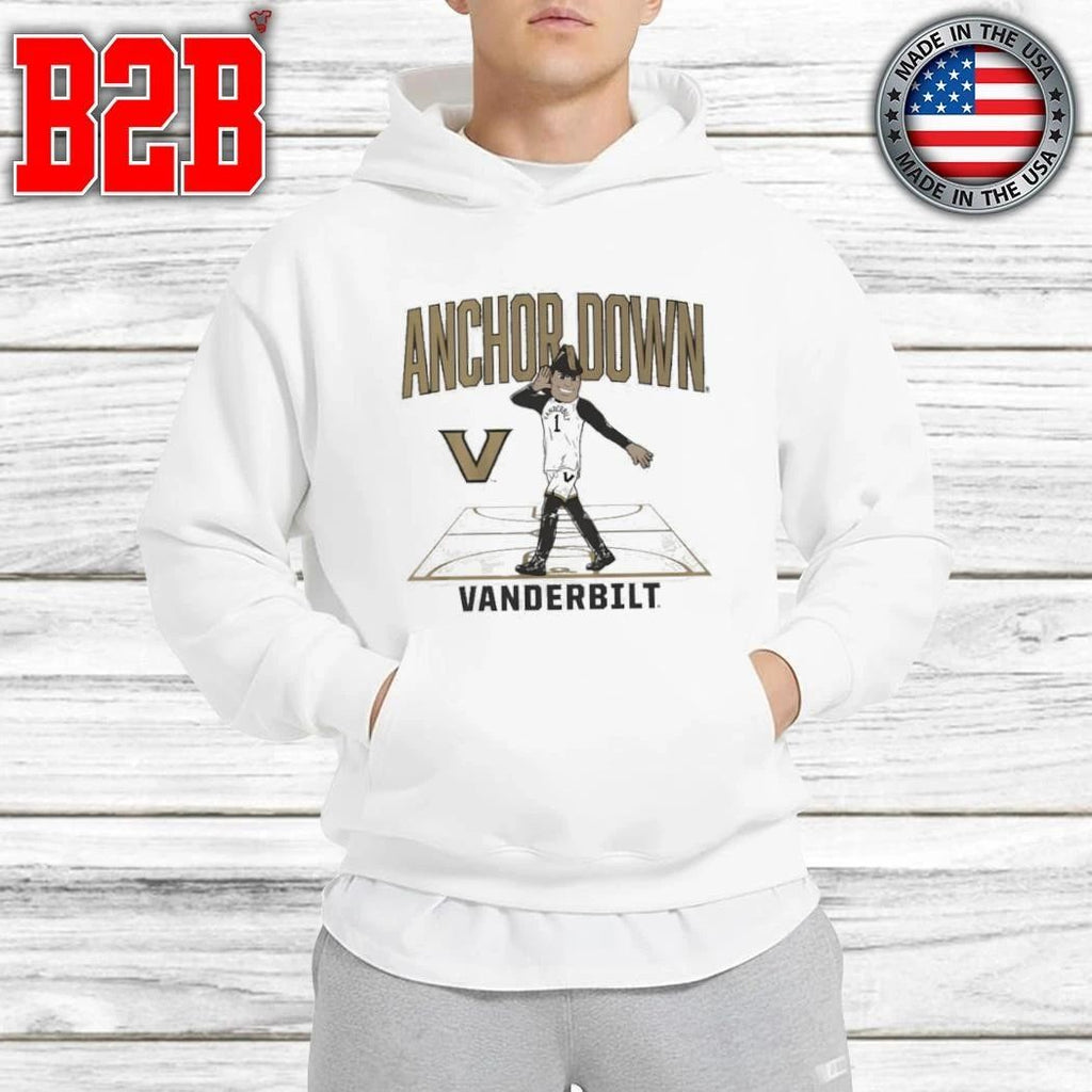 Vanderbilt Basketball Mascot Court Shirt
