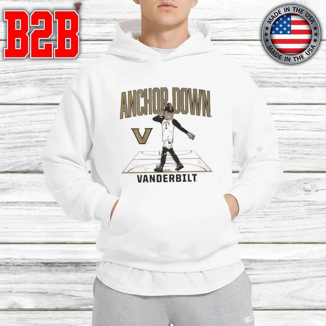 Vanderbilt Basketball Mascot Court Shirt