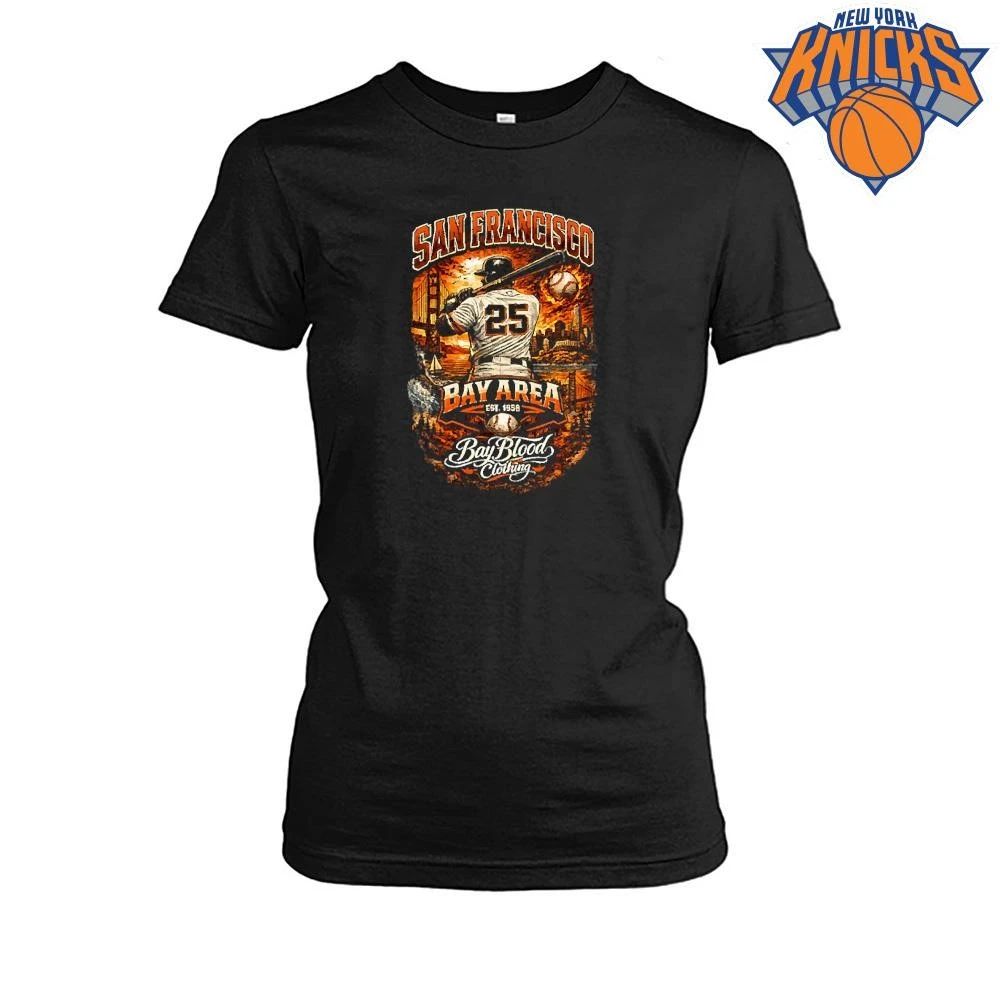 San Francisco Bay Area Baseball Giants Bay Blood Clothing Shirt