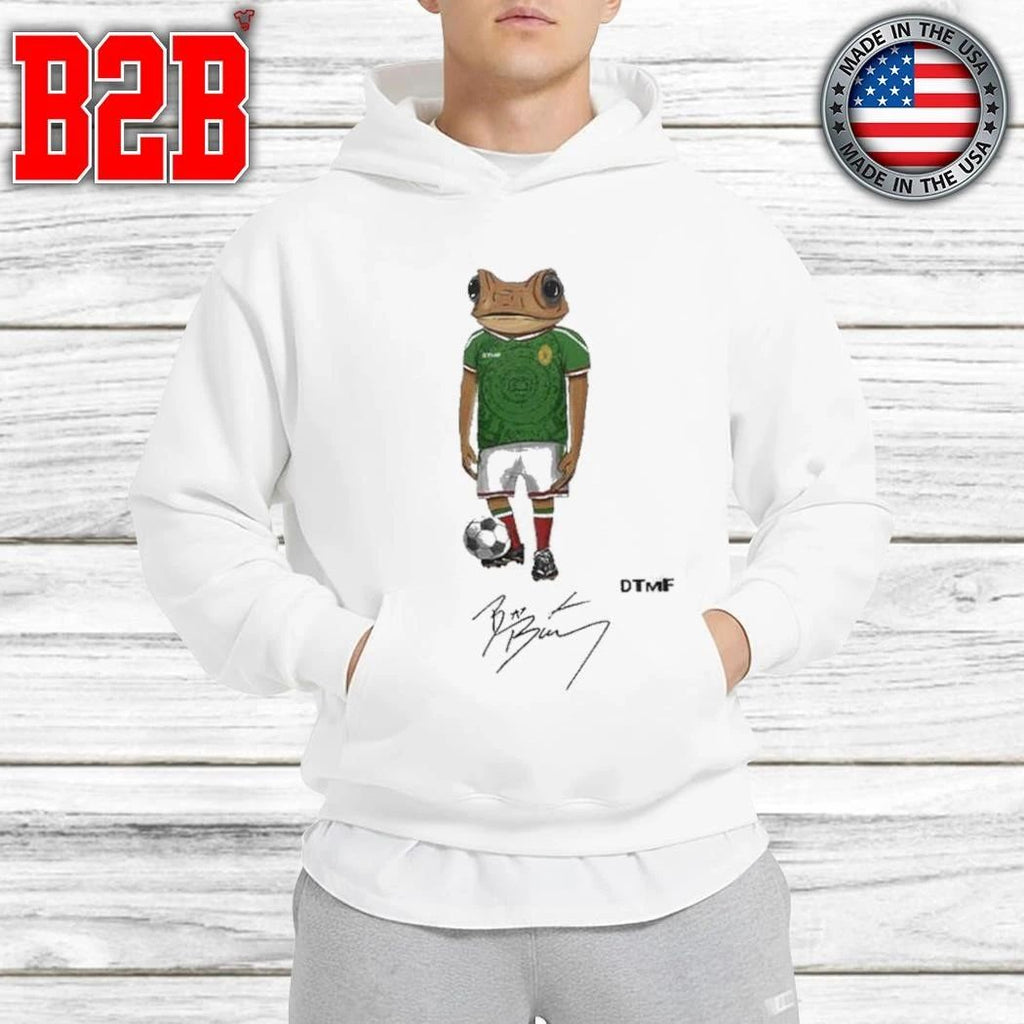 Bad Bunny Debi Tirar Mas Fotos World Tour 2026 Concho Futbol Shirt
