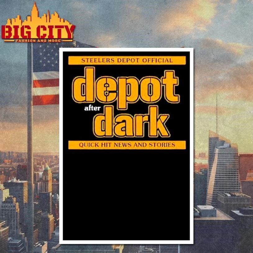 Funny Steelers Depot Depot After Dark Shirt