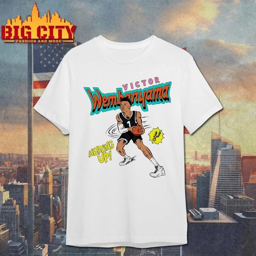 Victor Wembanyama San Antonio Spurs Homage Comic Book Shirt