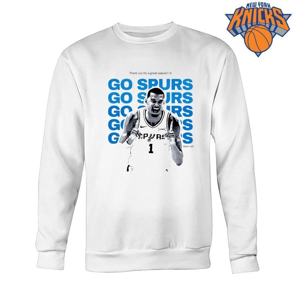 Go Spurs Victor Wembanyama Basketball Fan Shirt