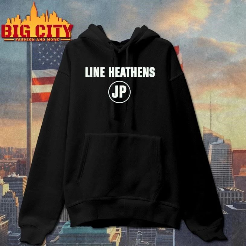 Funny Jason Harmon Line Heathens JP Graphic Shirt