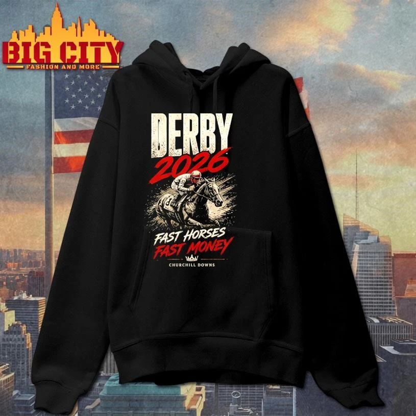 Awesome Kentucky Derby Fast Horses Fast Money 2026 Shirt
