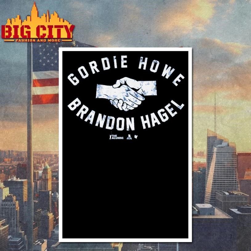 Brandon Hagel Gordie Howe Hat Trick Graphic Shirt