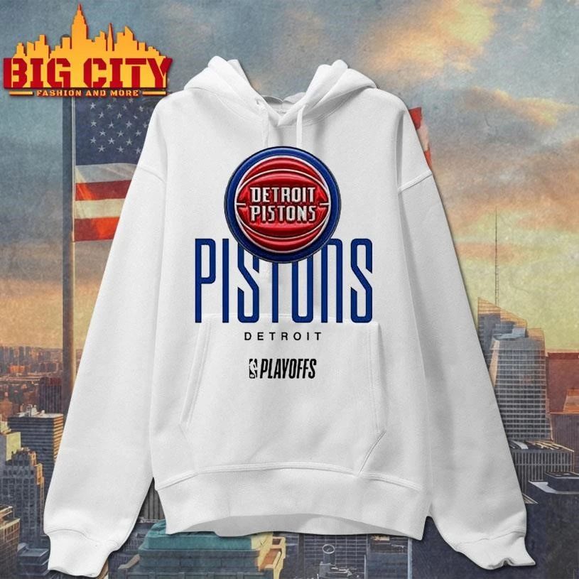 Detroit Pistons 2026 Playoff by FISLL Graphic Shirt