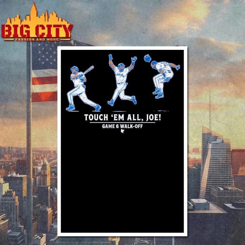 Joe Carter The Game 6 Walk-Off Graphic Shirt