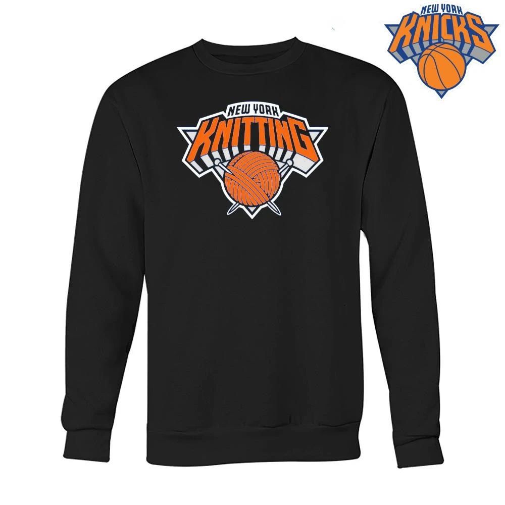 New York Knitting Knicks Basketball Funny Logo NBA Finals 2026 Shirt