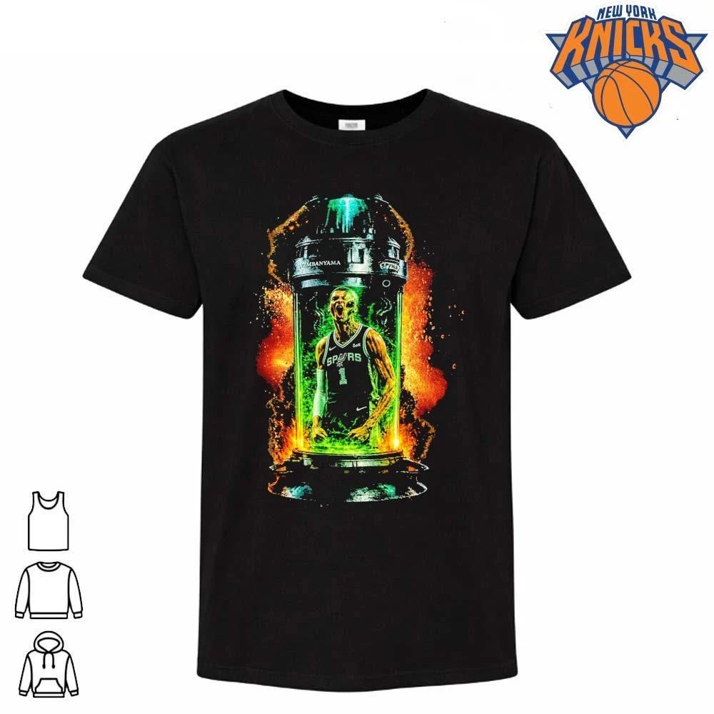 Victor Wembanyama San Antonio Spurs Alien chamber graphic NBA Finals 2026 Shirt