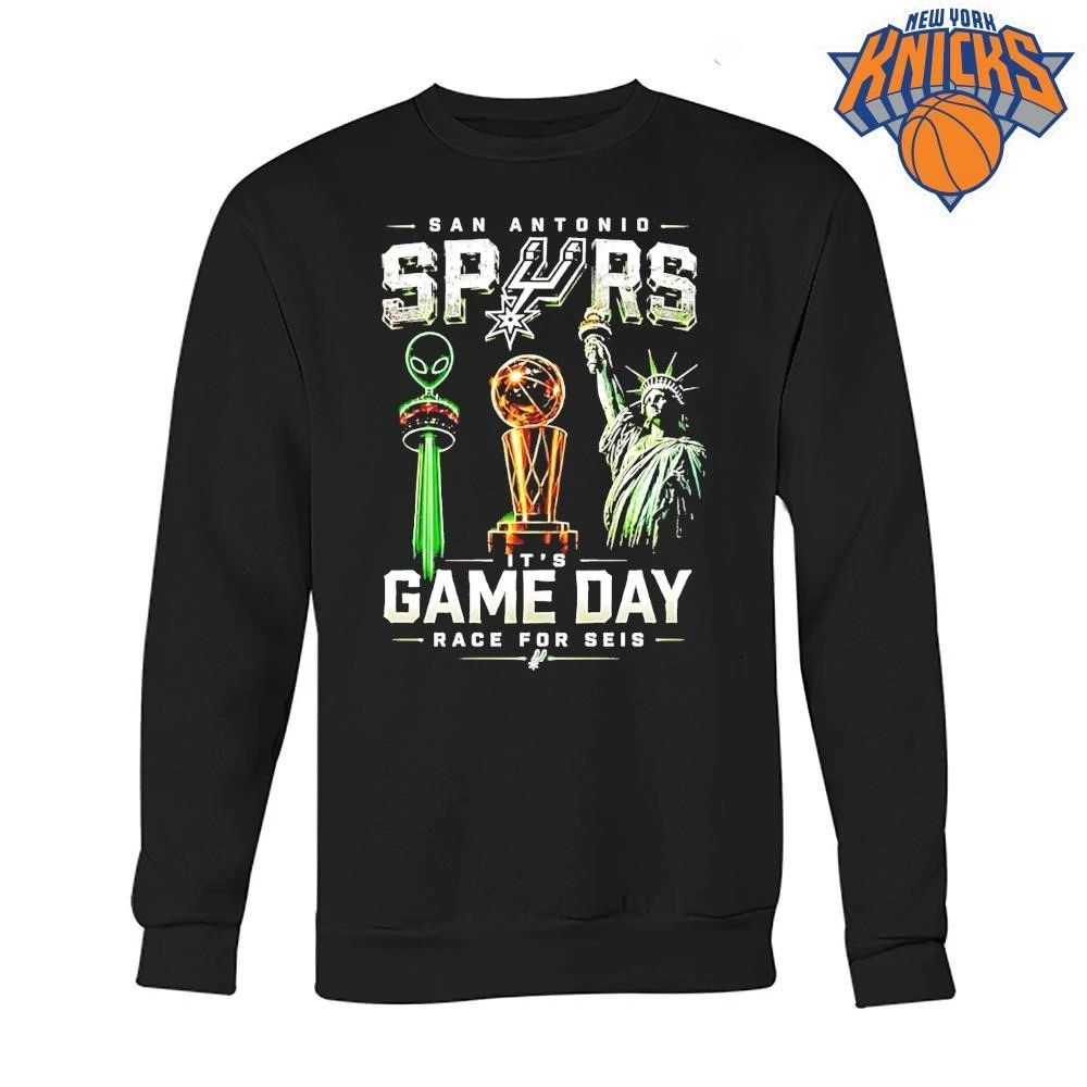 Victor Wembanyama San Antonio Spurs It Is Game Day Race For Seis Trophy Shirt