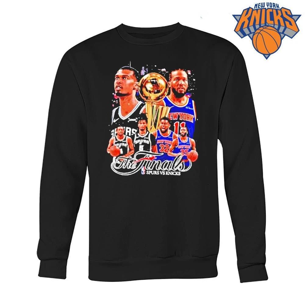 Wembanyama Johnson Brunson Randle Towns Spurs Knicks The Finals Nba 2026 Shirt