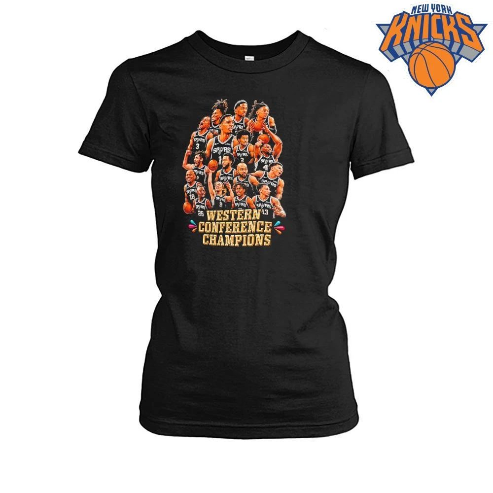 Spurs 2026 Western Conference Champions Shirt
