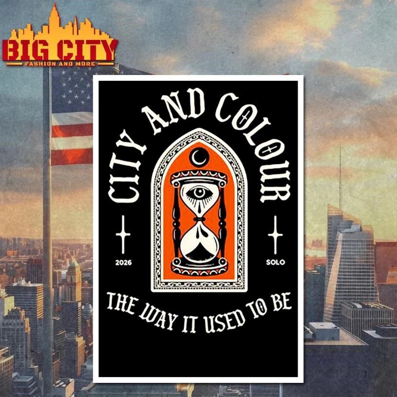 City And Colour Solo Tour May 2026 Shirt