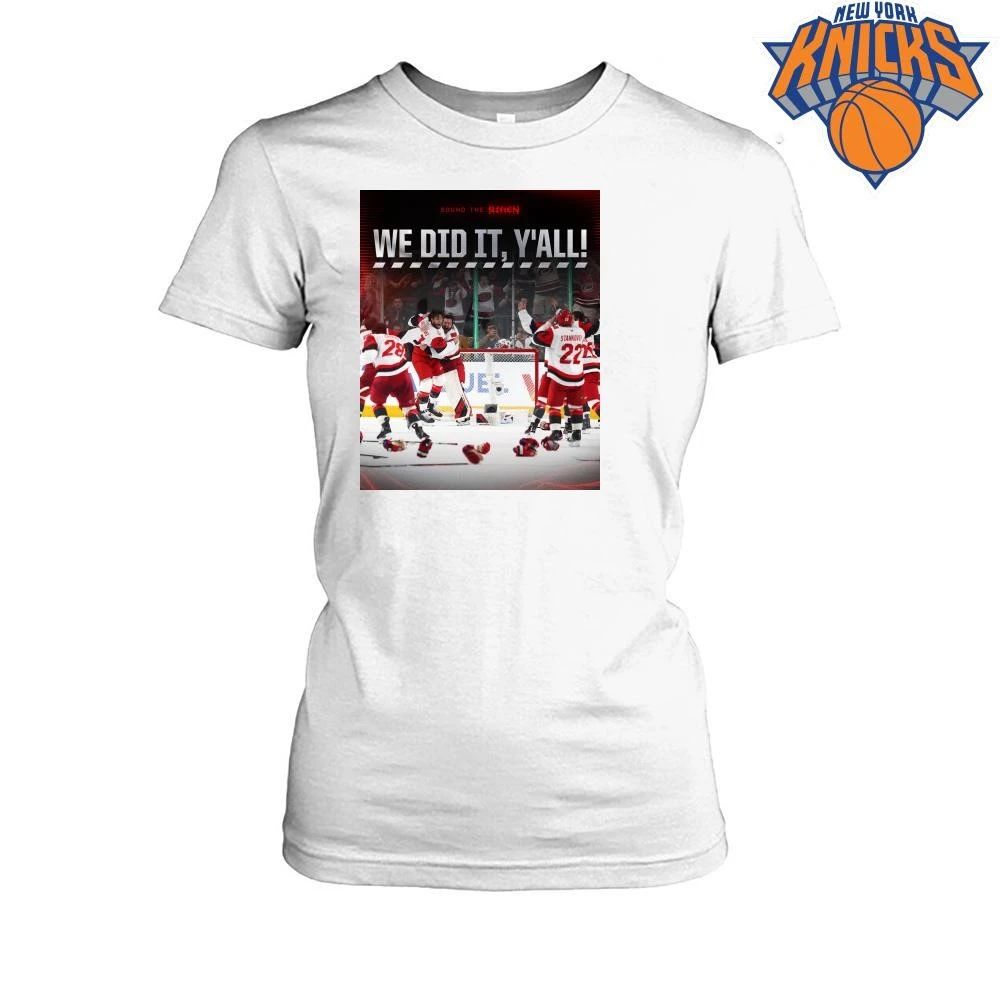 Carolina Hurricanes Champions Stanley Cup 2026 Celebrate On Ice Graphic Shirt