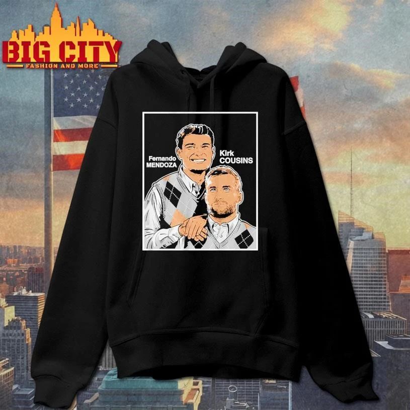 Fernando Mendoza & Kirk Cousins Family Portrait Graphic Shirt