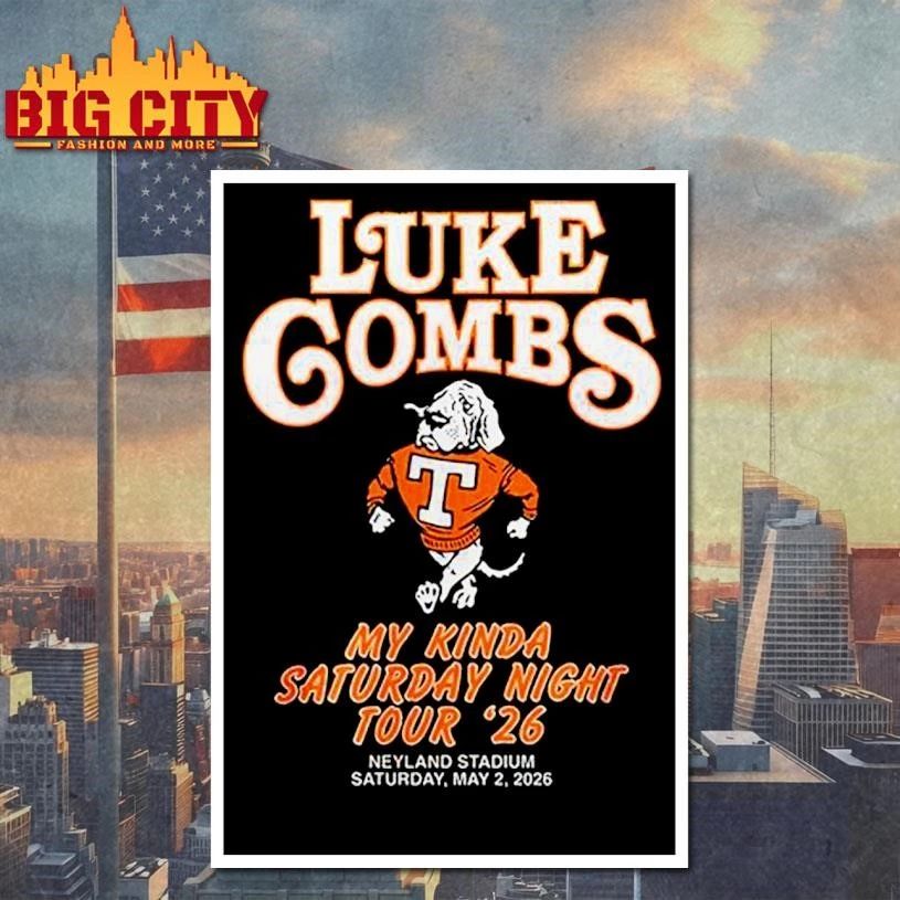 Luke Combs x Tennessee Football Special 2026 Shirt