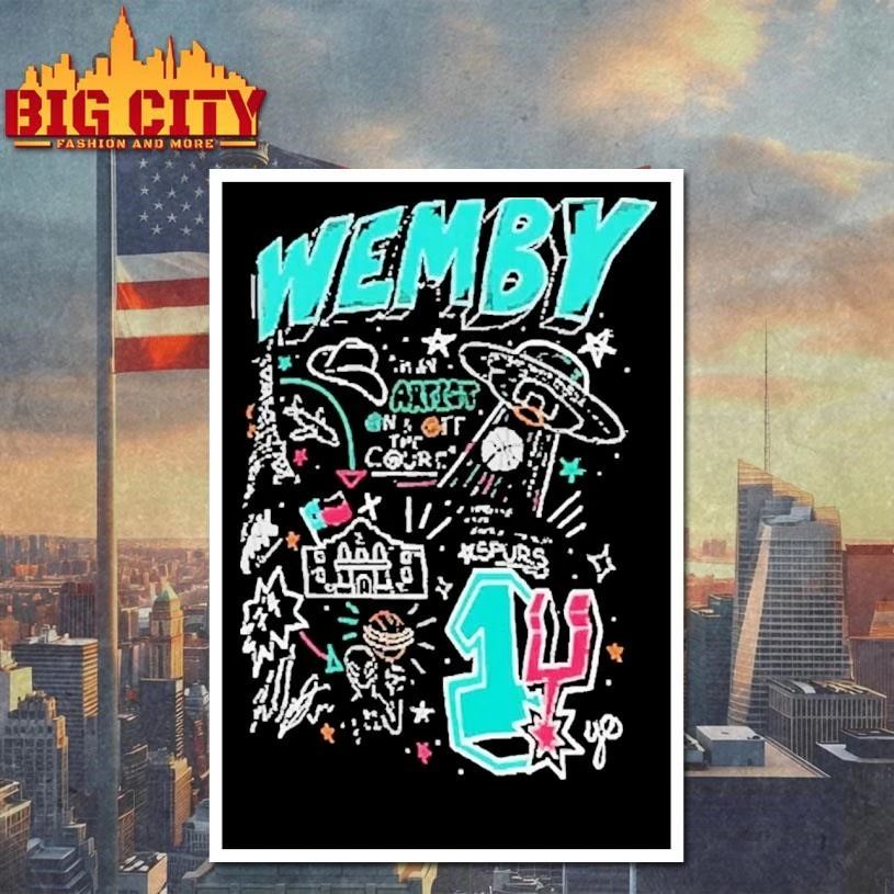Wemby victor wembanyama san antonio spurs 2026 nba playoffs Shirt