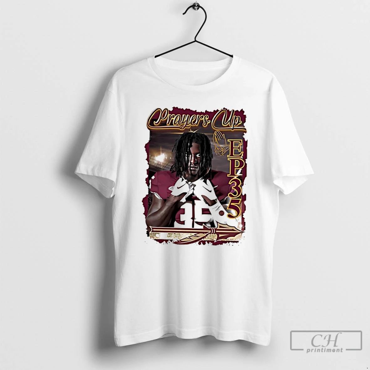 Premium Earl Little Jr Wearing Prayers Up Ep 35 Ethan Pritchard T Shirts