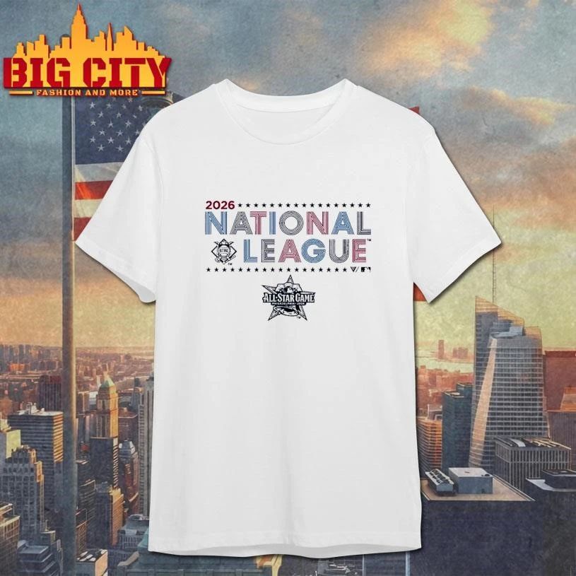 2026 MLB All-Star Game National League Star-Spangled Macy Graphic Shirt