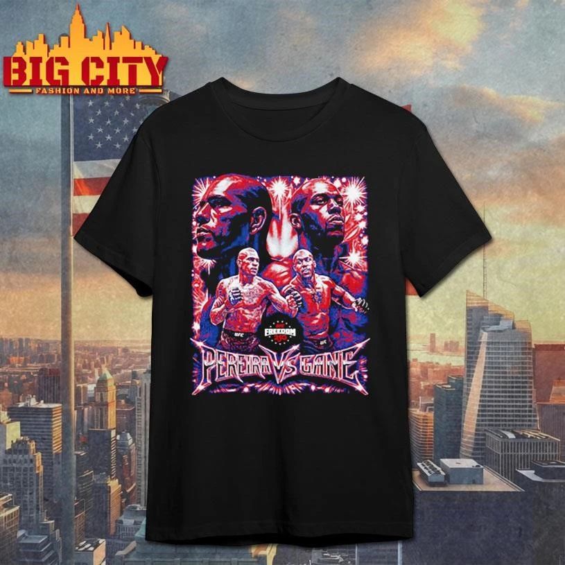 UFC Freedom 250 Alex Pereira Vs. Ciryl Gane Vintage Shirt