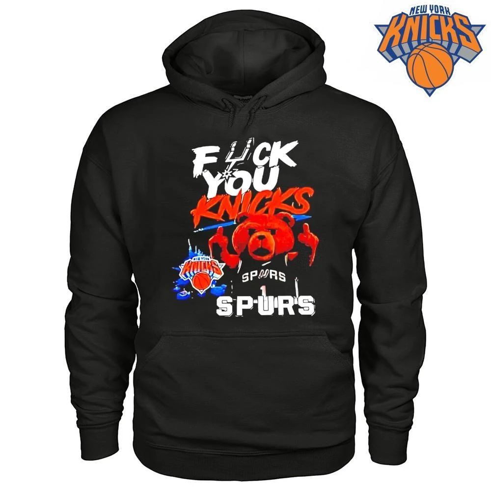 San Antonio Spurs Nba Finals 2026 Ted Bear Fuck You Knicks Shirt