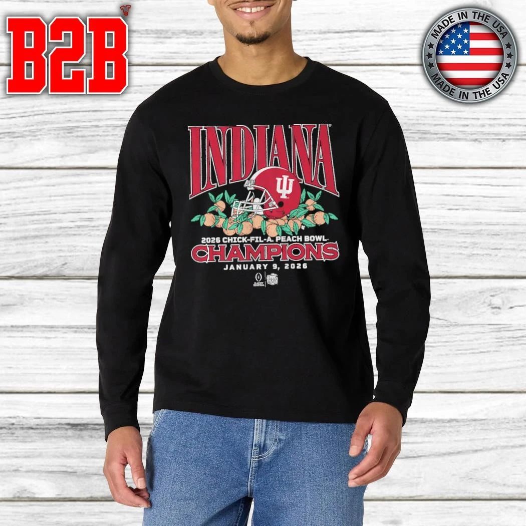 Indiana Football CFP Peach Bowl Champions Shirt