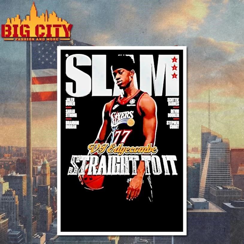 Vj Edgecombe Straight To It Philadelphia 76ers Shirt