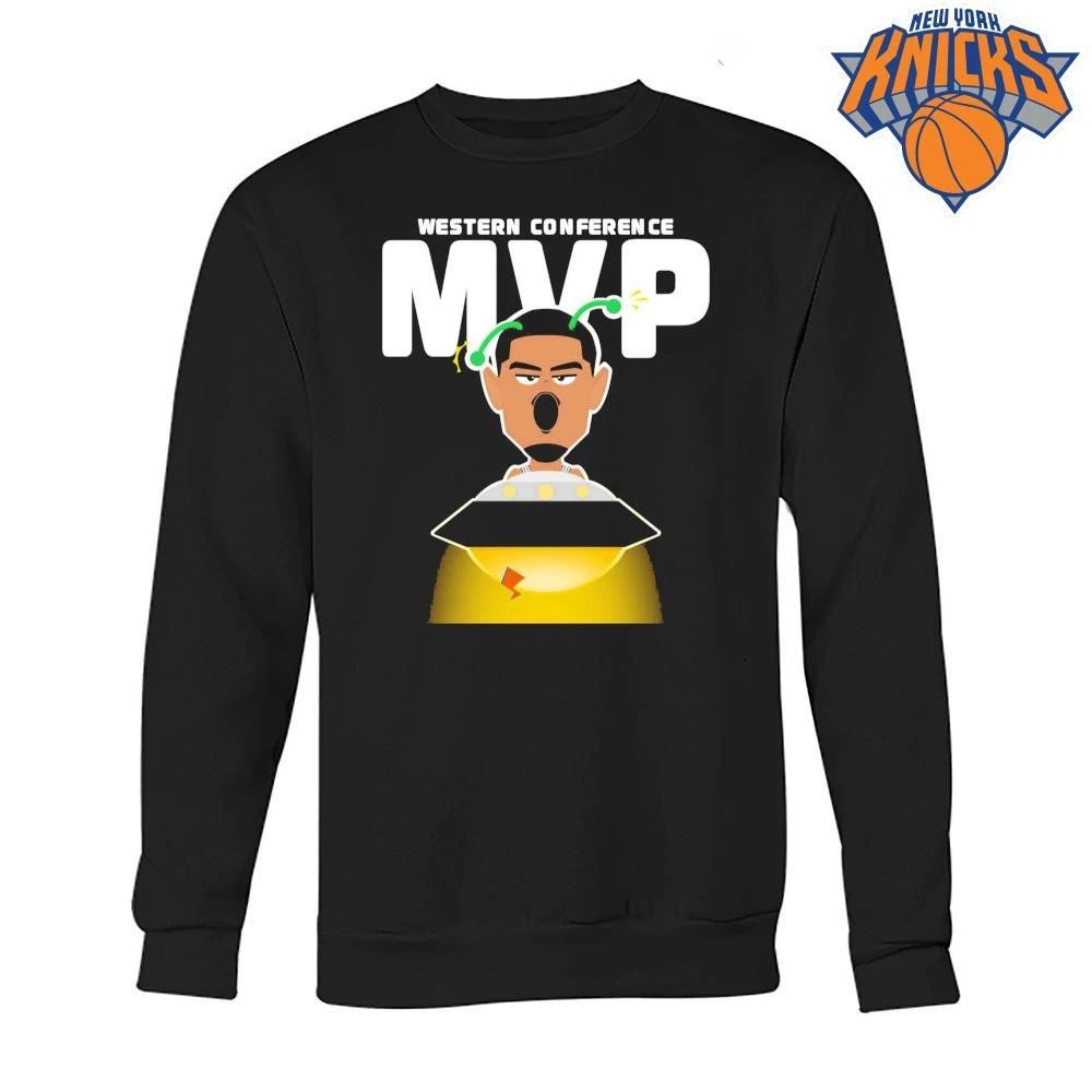 San Antonio Spurs Victor Wembanyama Alien UFO 2026 Western Conference Finals MVP Cartoon Graphic Shirt