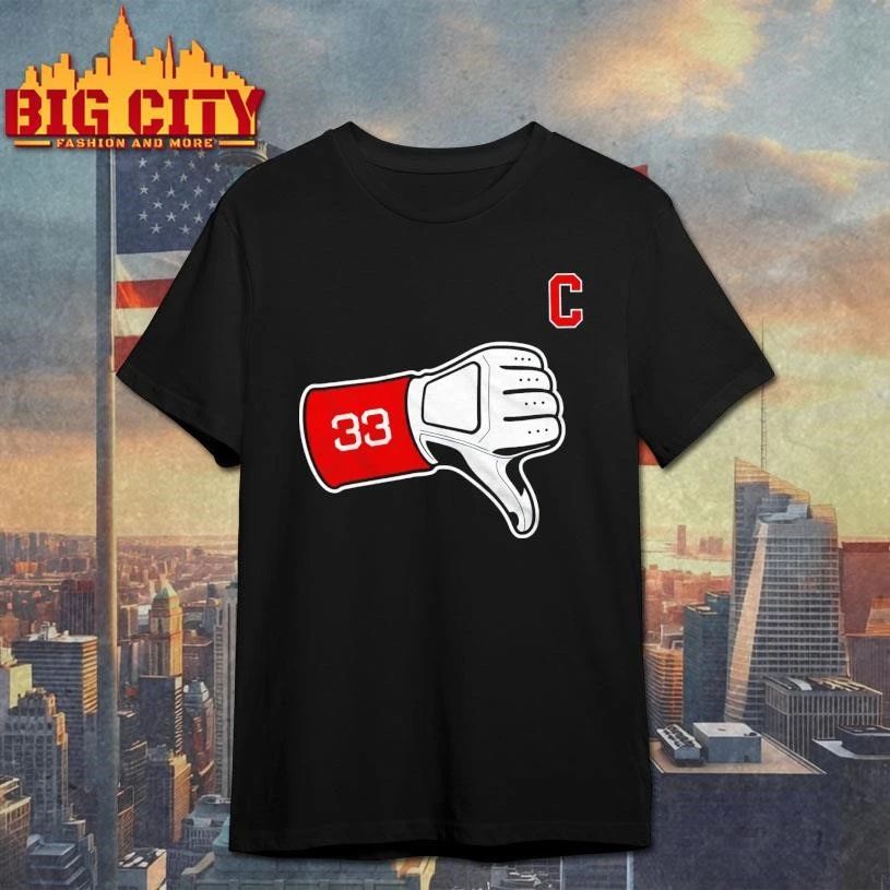 Premium Tek Thumbs Down 33 Cleveland Guardians graphic shirt