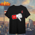 Premium Tek Thumbs Down 33 Cleveland Guardians graphic shirt