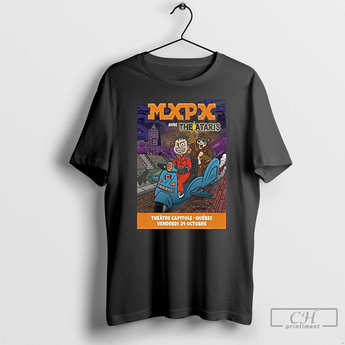 Premium Mxpx October 24 2025 Theatre Capitole Shows Long Sleve T Shirts