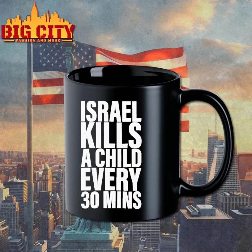 Israel Kills A Child Every 30 Mins Graphic Shirt