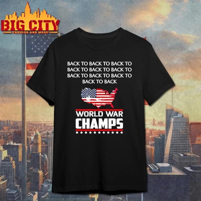 Usa Back To Back World War 11 Champs Shirt