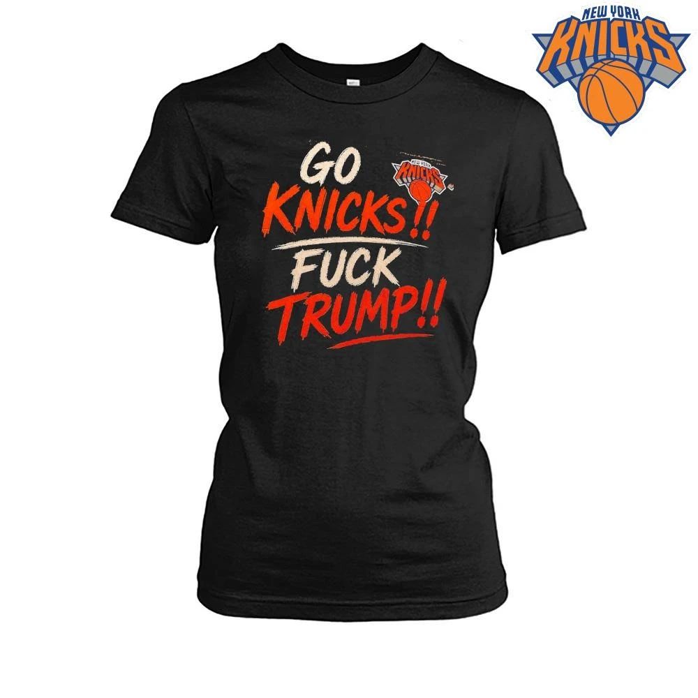 Go Knicks Fuck Trump New York Forever NBA Finals 2026 Shirt