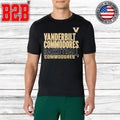 Vanderbilt Basketball Text Logo Overlay Shirt