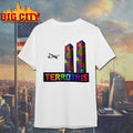Terrotris September 11 Attacks Lego Autism Shirt