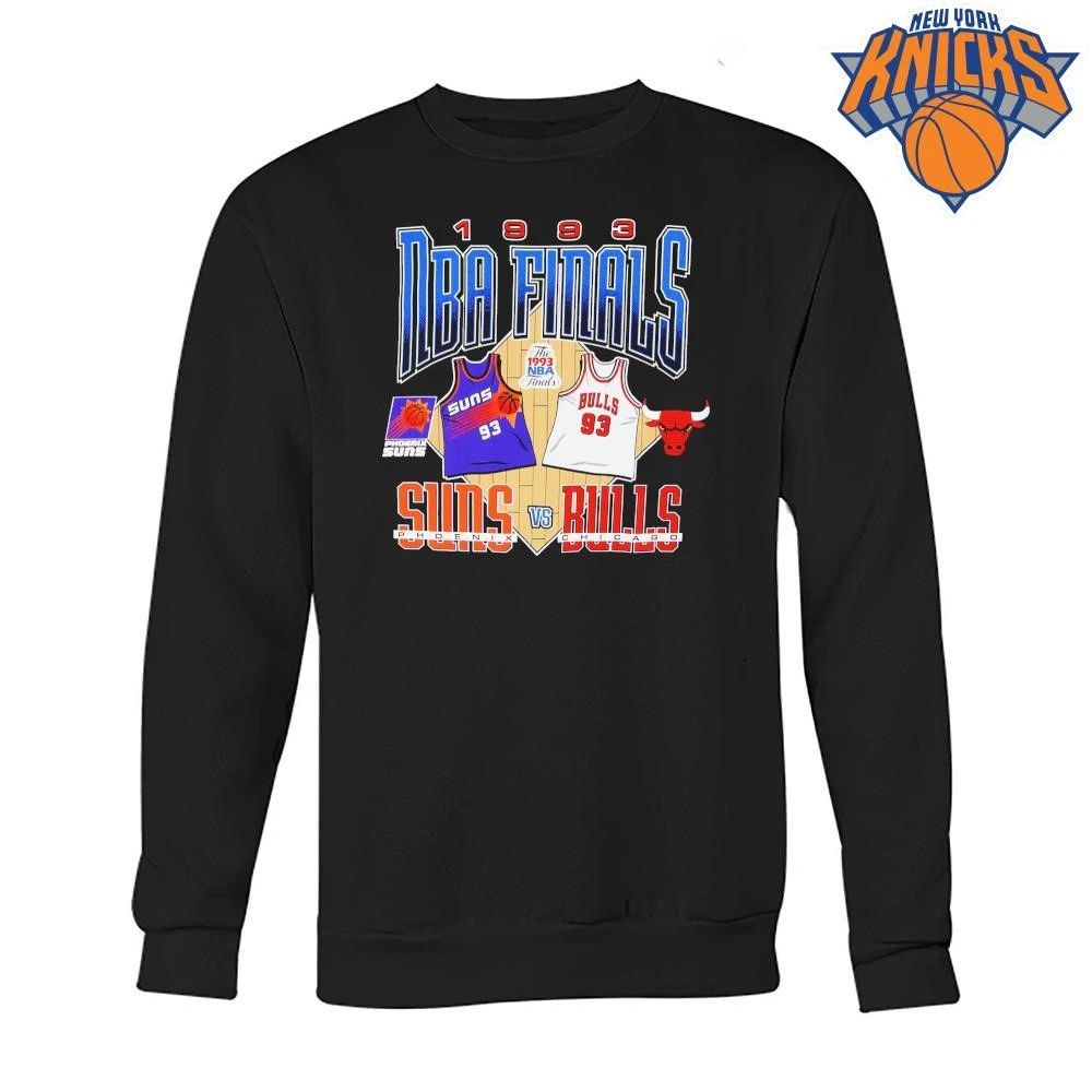 Chicago Bulls vs Phoenix Suns 1993 NBA Historic Finals Mitchell & Ness Vintage Shirt
