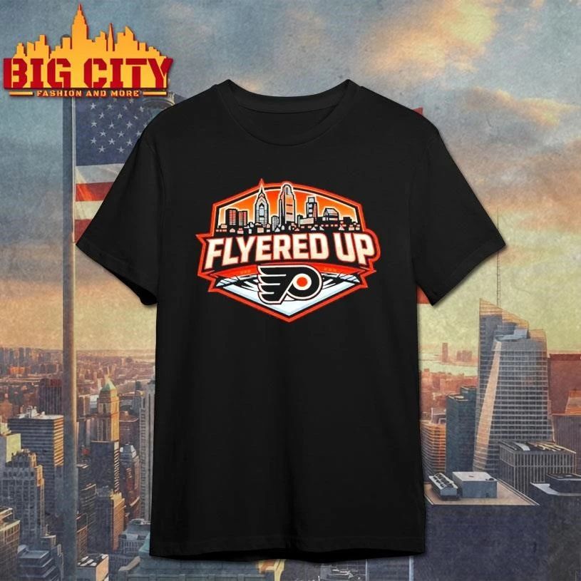 Original Flyered up Philadelphia Flyers graphic shirt