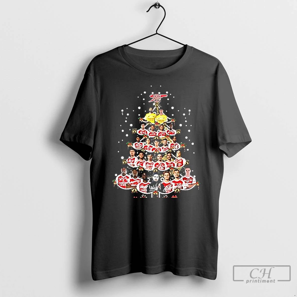 Premium Arsenal Fc Premier League Christmas Tree T Shirts