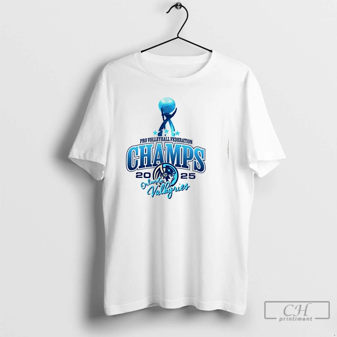 Premium Orlando Valkyries 2025 Pro Volleyball Federation Championship T Shirts