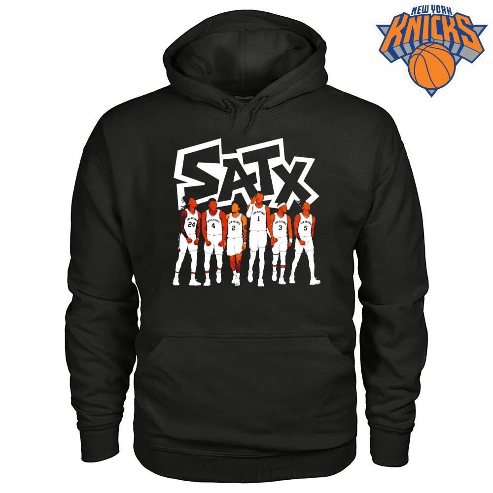 San Antonio Basketball SATX Players Graphic T Shirt