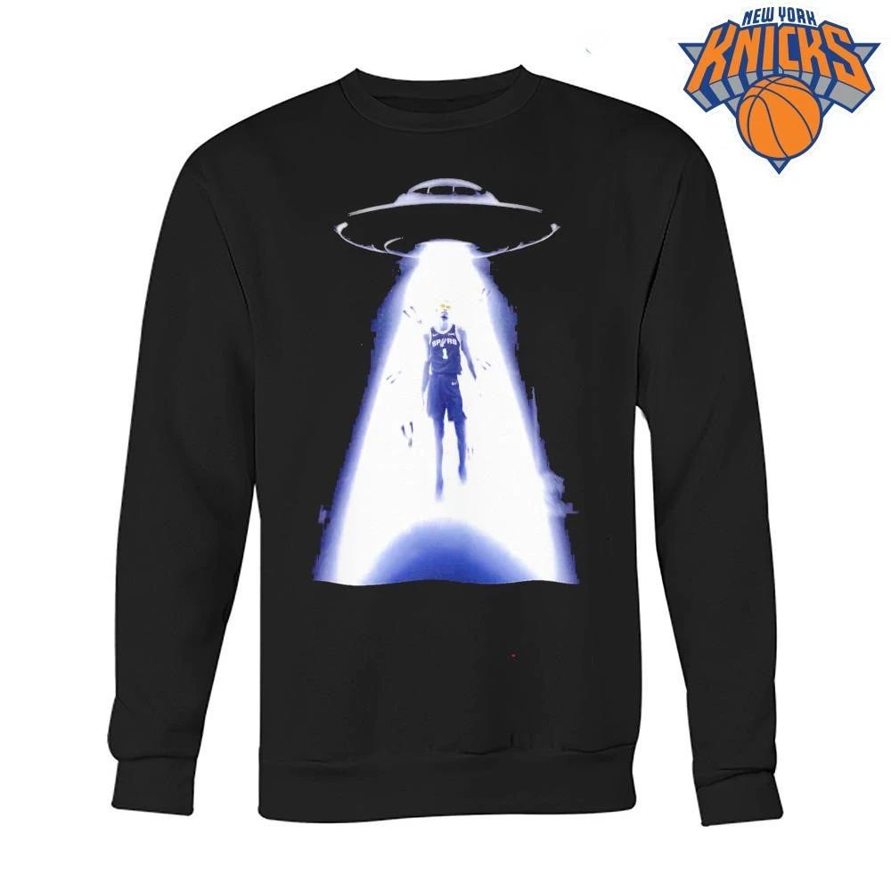 Victor Wembanyama San Antonio Spurs Alien UFO Abduction Vintage Graphic NBA Finals 2026 Shirt