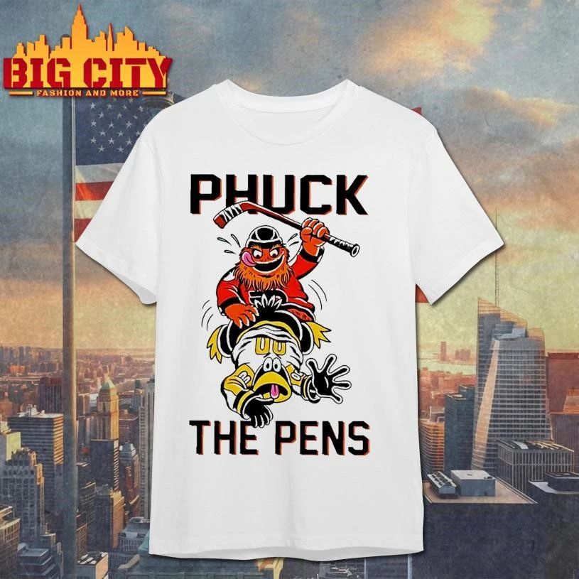 Philadelphia Flyers Vs Pittsburgh Penguins Mascot Phuck The Pens Shirt