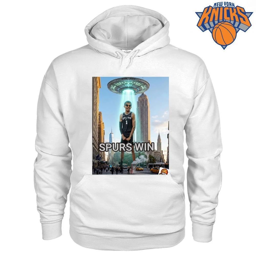 Wemby Statue of Liberty San Antonio Spurs New York City Skyline NBA Finals 2026 Shirt