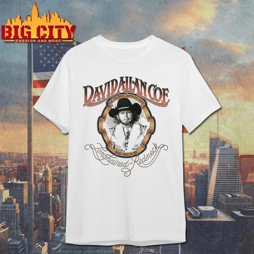 David Allan Coe Longhaired Redneck 2026 RIP Graphic Shirt